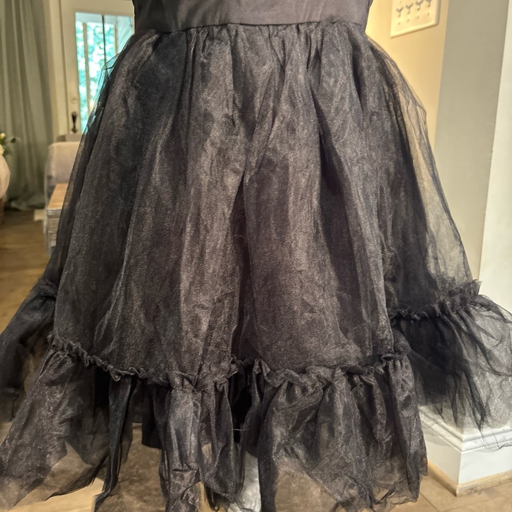 Dance & Marvel Black Tulle Gown - Picture 4 of 8